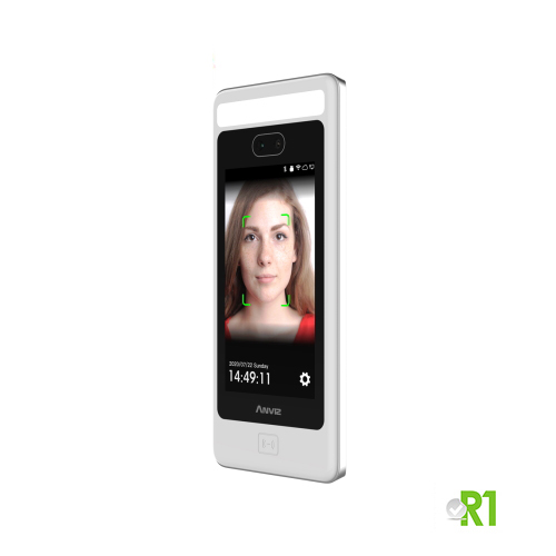 Anviz, FACEDEEP 5: Facial recognition (up to 2mt) / Mask, Rfid / Mifare, IP65, Linux, Wi-fi and Touch Screen.